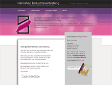 Tablet Screenshot of hanrahan.de