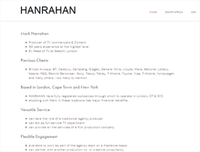 Tablet Screenshot of hanrahan.co.uk